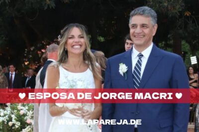Esposa de Jorge Macri