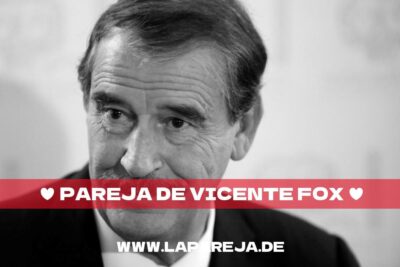 Pareja de Vicente Fox