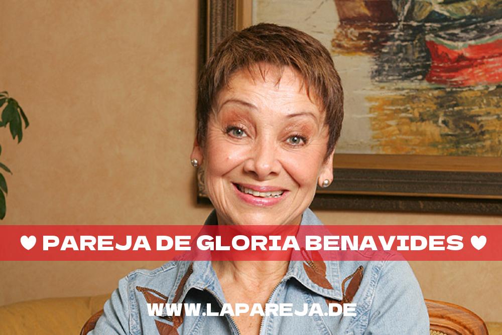 Pareja de Gloria Benavides