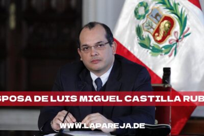 Esposa de Luis Miguel Castilla Rubio