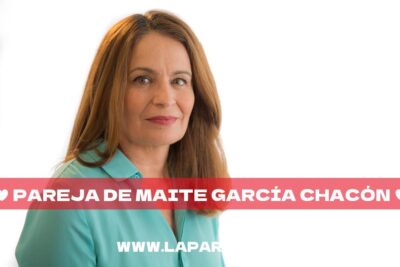 Pareja de Maite García Chacón